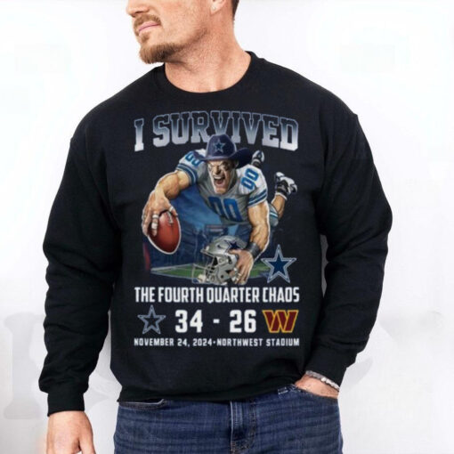 I Survived The Fourth Quarter Chaos T Shirt