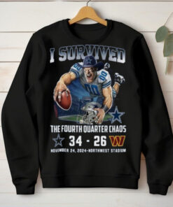 I Survived The Fourth Quarter Chaos T Shirt
