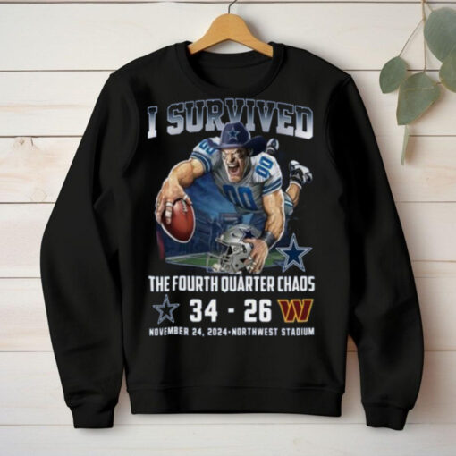 I Survived The Fourth Quarter Chaos T Shirt
