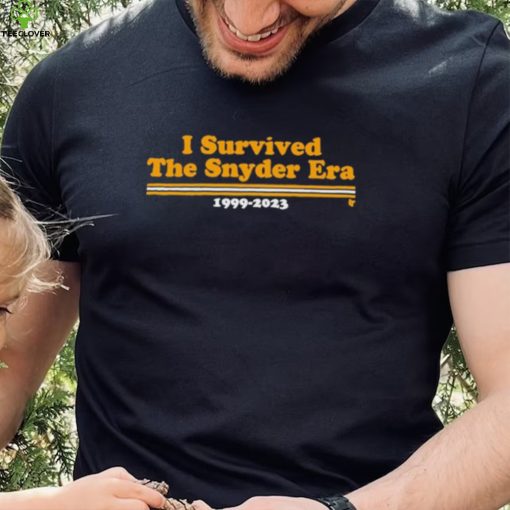 I Survived The Snyder Era 1999 2023 Shirt