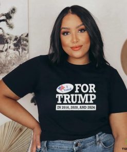 I Voted for Trump in 2016 2020 and 2024 Shirt