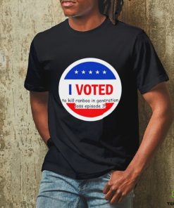I Voted to kill Ranboo in generation loss episode 3 logo shirt