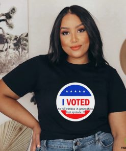 I Voted to kill Ranboo in generation loss episode 3 logo shirt