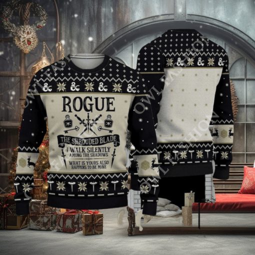 I Walk Silently Quotes 3D AOP US Movie Ugly Christmas Sweater Jumper