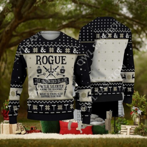 I Walk Silently Quotes 3D AOP US Movie Ugly Christmas Sweater Jumper
