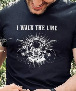 I Walk The Line T shirt, Metal Bands I Walk The Line My Favorite People T shirt