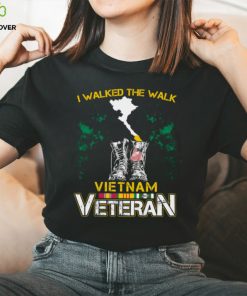 I Walked The Walk Vietnam Veteran Classic T Shirt