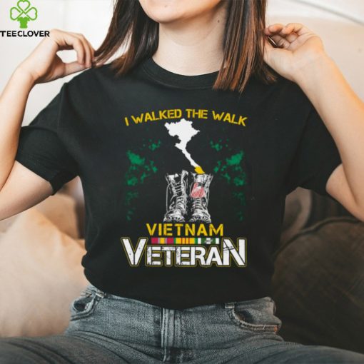 I Walked The Walk Vietnam Veteran Classic T Shirt