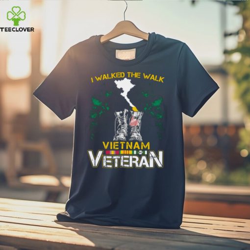 I Walked The Walk Vietnam Veteran Classic T Shirt