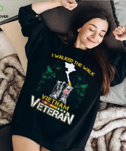 I Walked The Walk Vietnam Veteran Classic T Shirt