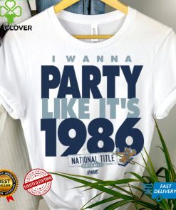 I Wanna Party Like It's 1986 for Penn State College T Shirt