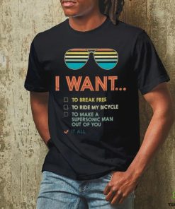 I Want To Break Graphic Design Printed Casual Daily Basic Unisex T Shirt