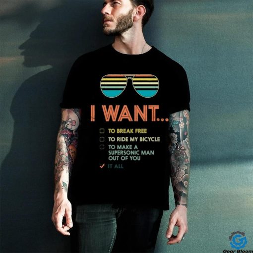 I Want To Break Graphic Design Printed Casual Daily Basic Unisex T Shirt