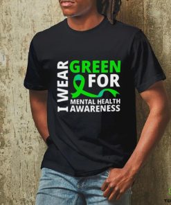 I Wear Green Ribbon Meaningful Gift Tal Health Awareness Shirt