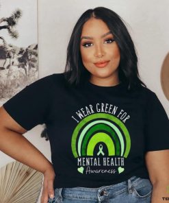 I Wear Green Tal Health Awareness Month Shirt