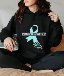 I Wear Teal Great Scleroderma Awareness Shirt