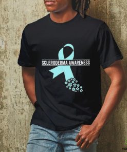 I Wear Teal Great Scleroderma Awareness Shirt