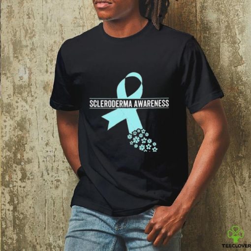 I Wear Teal Great Scleroderma Awareness Shirt