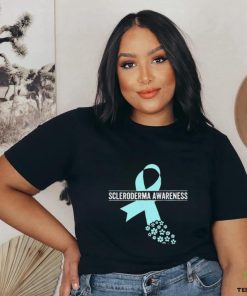 I Wear Teal Great Scleroderma Awareness Shirt