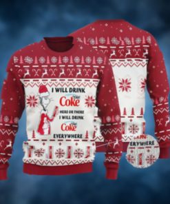 I Will Drink Diet Coke Everywhere Christmas Ugly Sweater