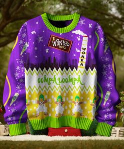 I Wonka Bar Oompa Loompa Ugly Christmas Sweater