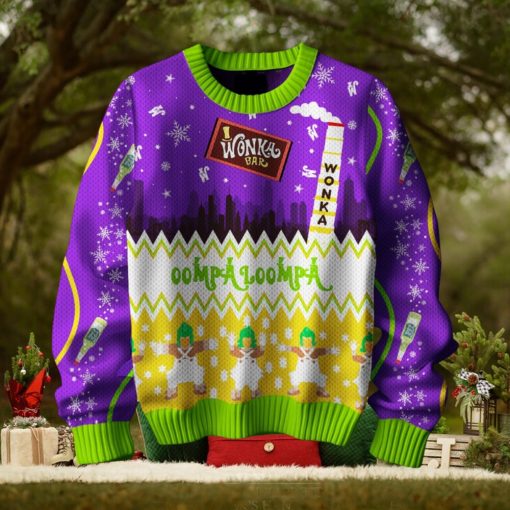 I Wonka Bar Oompa Loompa Ugly Christmas Sweater