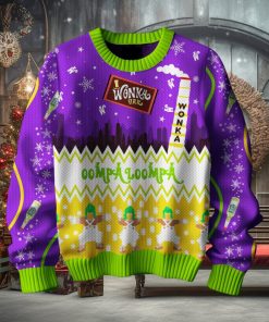 I Wonka Bar Oompa Loompa Ugly Christmas Sweater