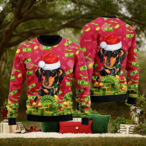 I Work Hard So That My Dog Can Have A Better Life Ugly Christmas Sweater For Men And Women