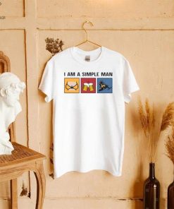 I am a simple man snowmbile beer T Shirt