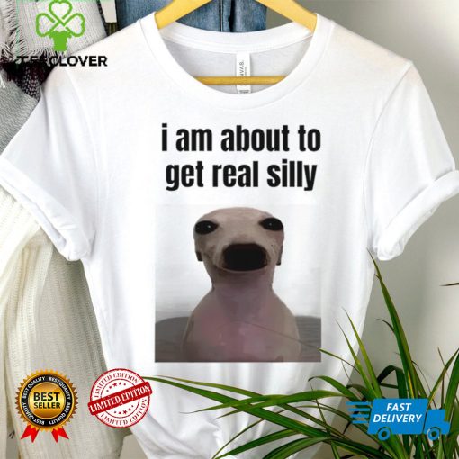 I am about to get real silly hoodie, sweater, longsleeve, shirt v-neck, t-shirt