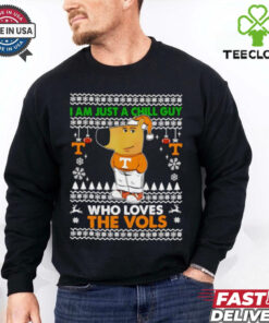 I am just a Chill Guy who loves The Vols ugly Christmas shirt