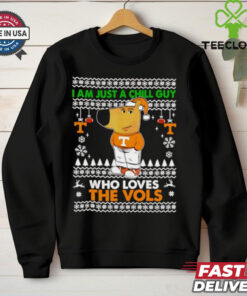 I am just a Chill Guy who loves The Vols ugly Christmas shirt