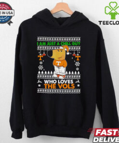 I am just a Chill Guy who loves The Vols ugly Christmas shirt