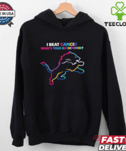 I beat cancer what’s your superpower Detroit Lions shirt