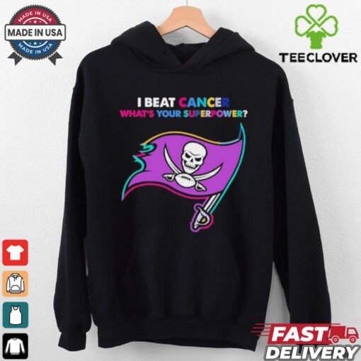 I beat cancer what’s your superpower Tampa Bay Buccaneers shirt