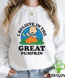 I believe in the Great Pumpkin Shirt, Peanuts Pumpkin Halloween Tee