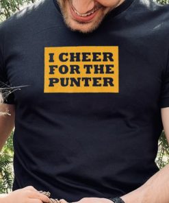 I cheer For The Punter vintage Shirt
