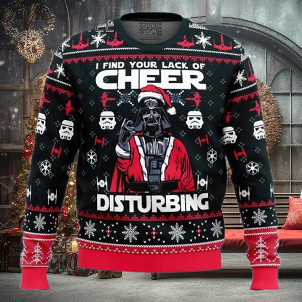 I find Your Lack of Cheer Star Wars Ugly Christmas Sweater I find Your Lack of Cheer Star Wars Ugly Christmas Sweater
