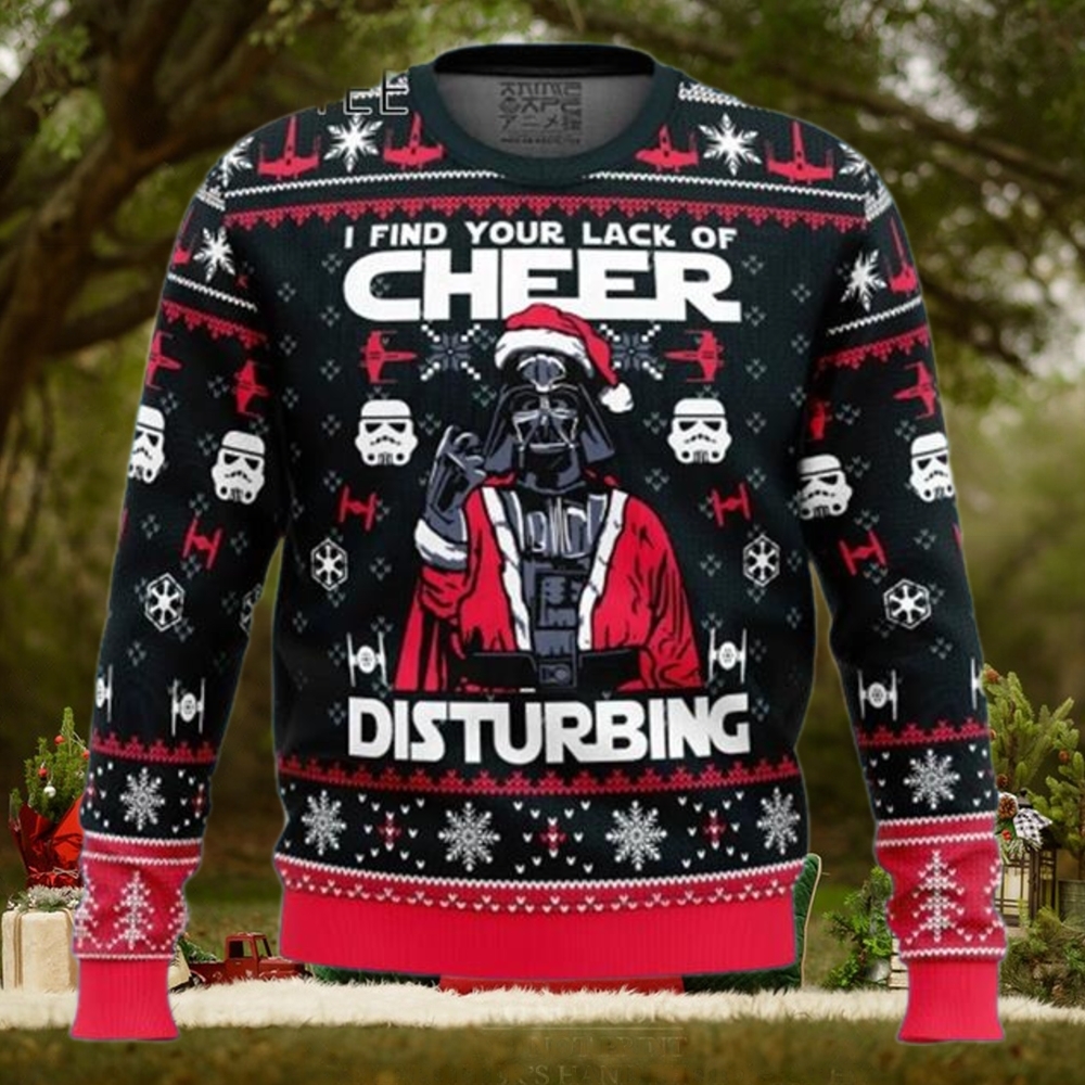 I find Your Lack of Cheer Star Wars Ugly Christmas Sweater I find Your Lack of Cheer Star Wars Ugly Christmas Sweater