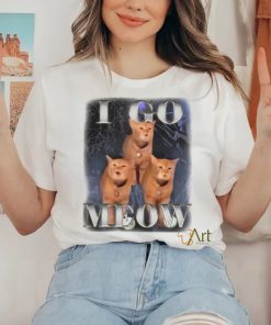 I go Meow singing hoodie, sweater, longsleeve, shirt v-neck, t-shirt