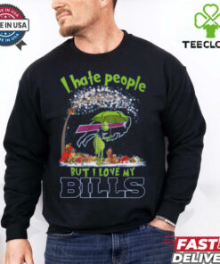I hate people but i love my bils christmas shirt