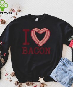 I heart bacon funny I Love Bacon T Shirt