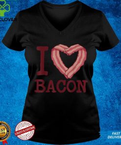 I heart bacon funny I Love Bacon T Shirt