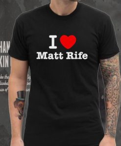 I heart love Matt Rife T Shirt