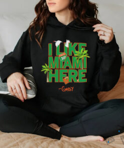 I like Miami here state of 305 gaby shirt