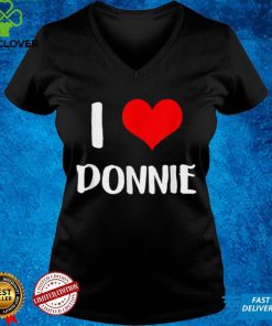 I love DONNIE valentine sorry ladies guys heart belongs 5 T Shirt