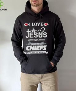 I love Jesus and love the Chiefs All day Every day and forever shirt