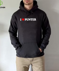 I love Punter , Heart Punter, cheer For The Punter Shirt