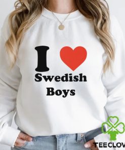 I love Swedish Boys 2023 shirt