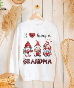 I love being a grandma Gnomes christmas t shirt 3 I love being a grandma Gnomes christmas t shirt